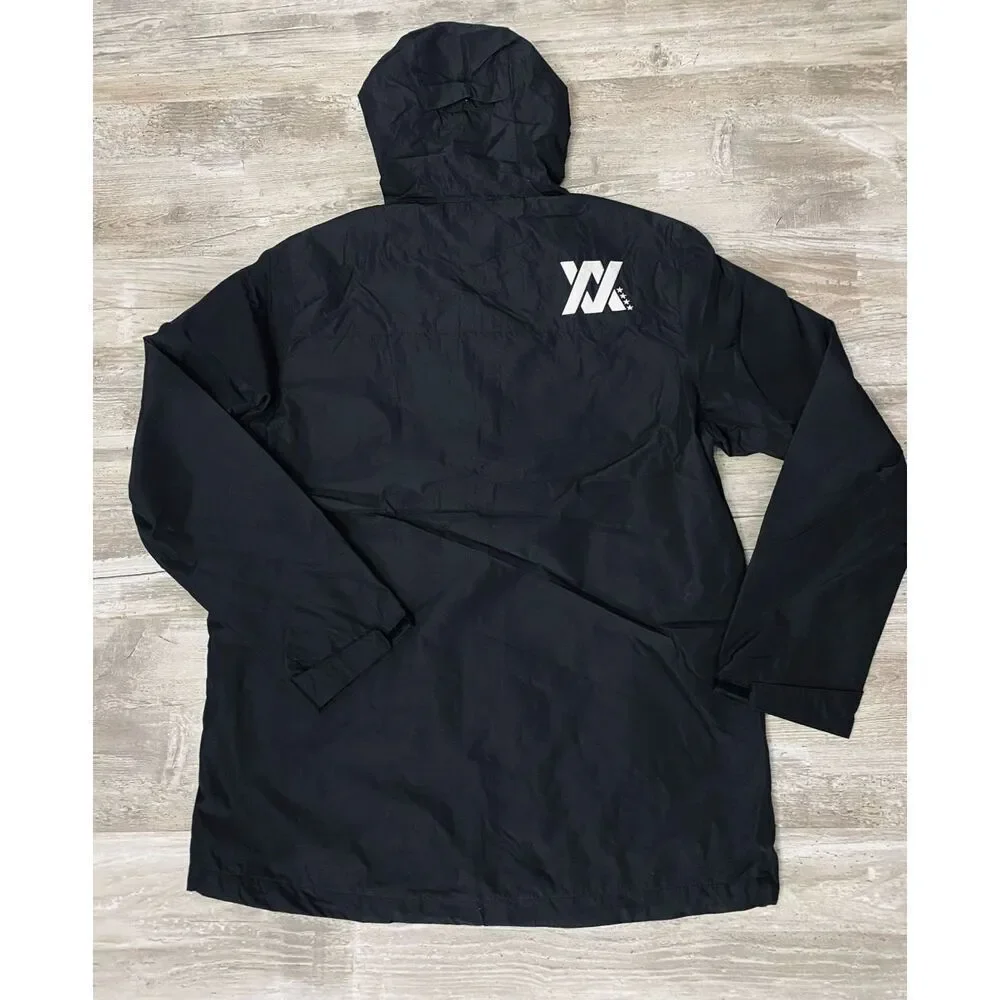 DIXXON Black Windbreaker Hooded Jacket